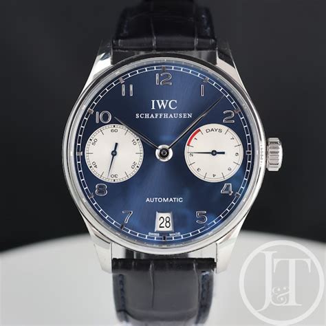 iwc portoghese blu laures|iwc portugieser collection.